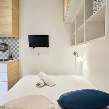 Functional Studio For Short Apartament Lille